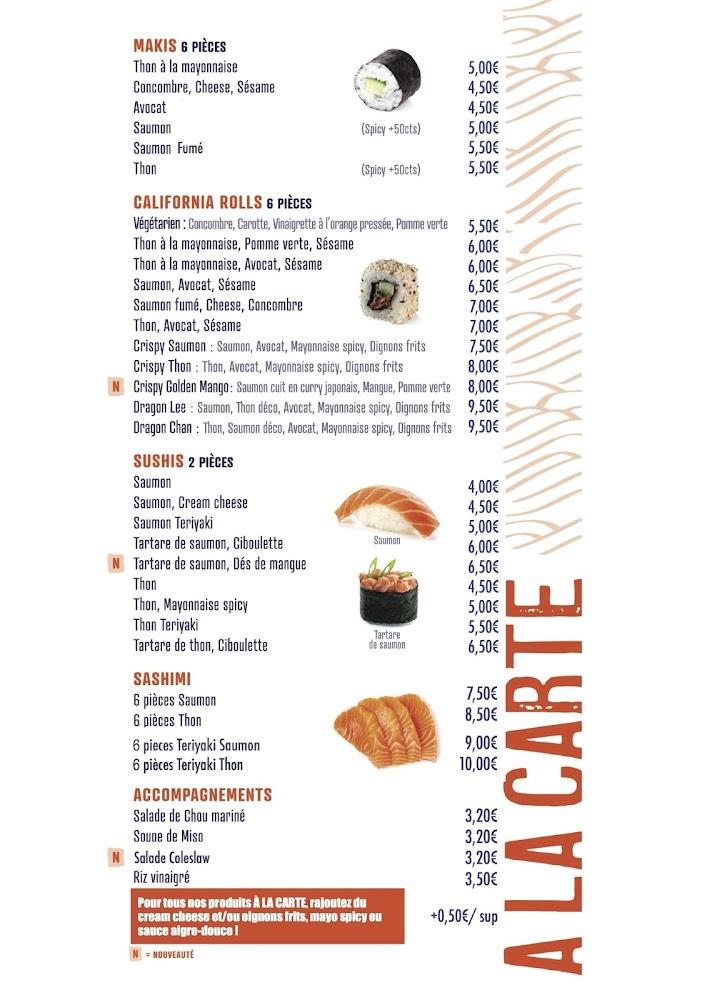L'esprit Sushi - Menu Image 1